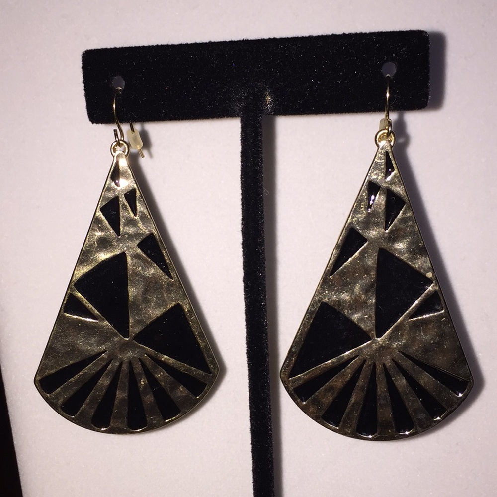 Triangle Dangle Earrings